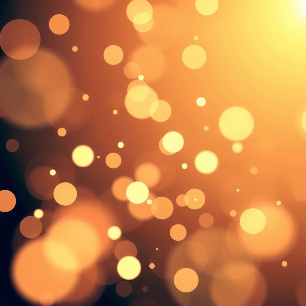 Subtle background element of glowing particles