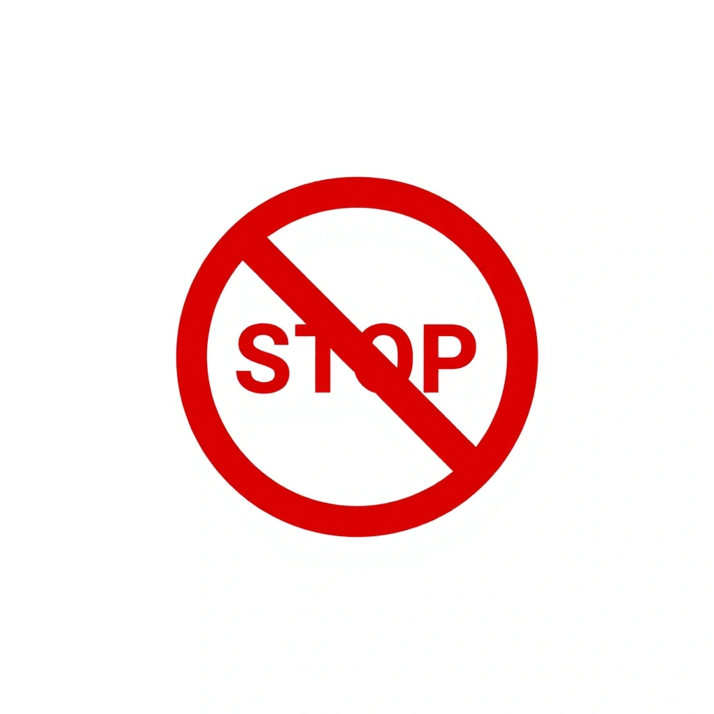 A stop sign icon, symbolizing the right to restrict processing.